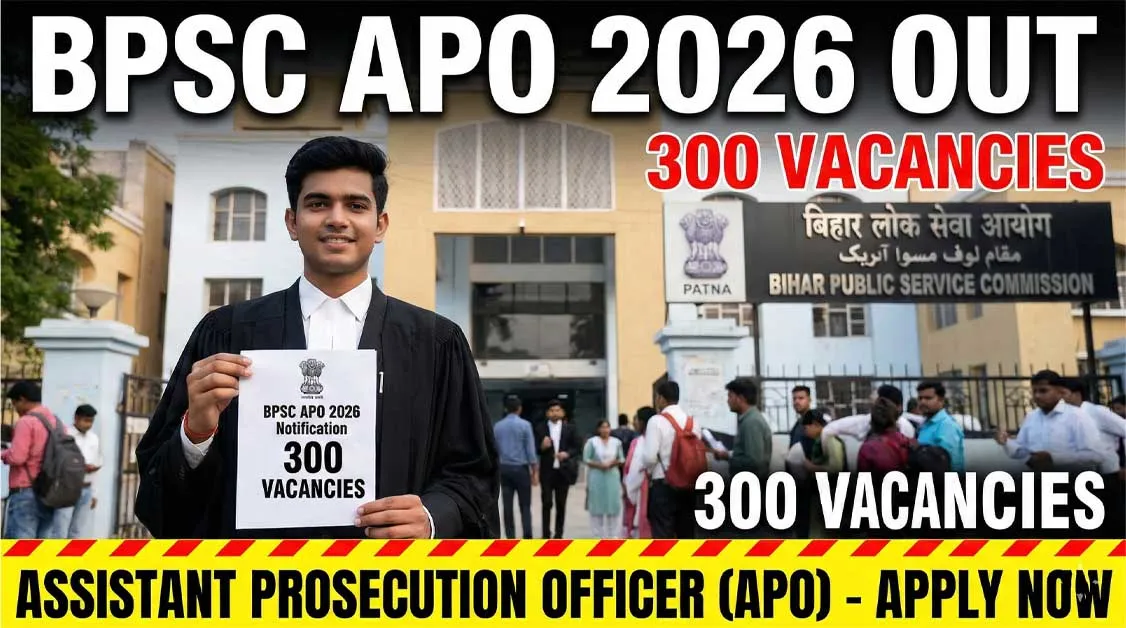 BPSC Assistant Prosecution Officer Recruitment 2026 Notification PDF Apply Online