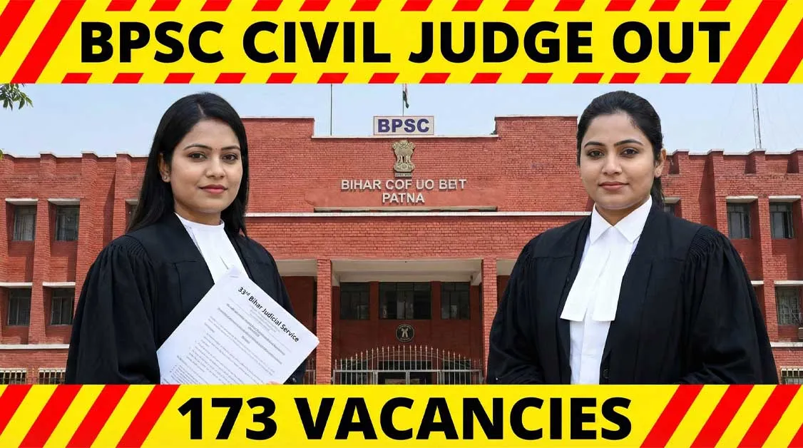 BPSC Civil Judge Recruitment 2026 Notification PDF Apply Online