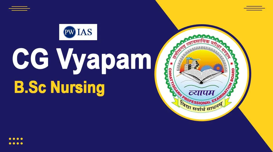 CG BSc Nursing Exam Date 2026