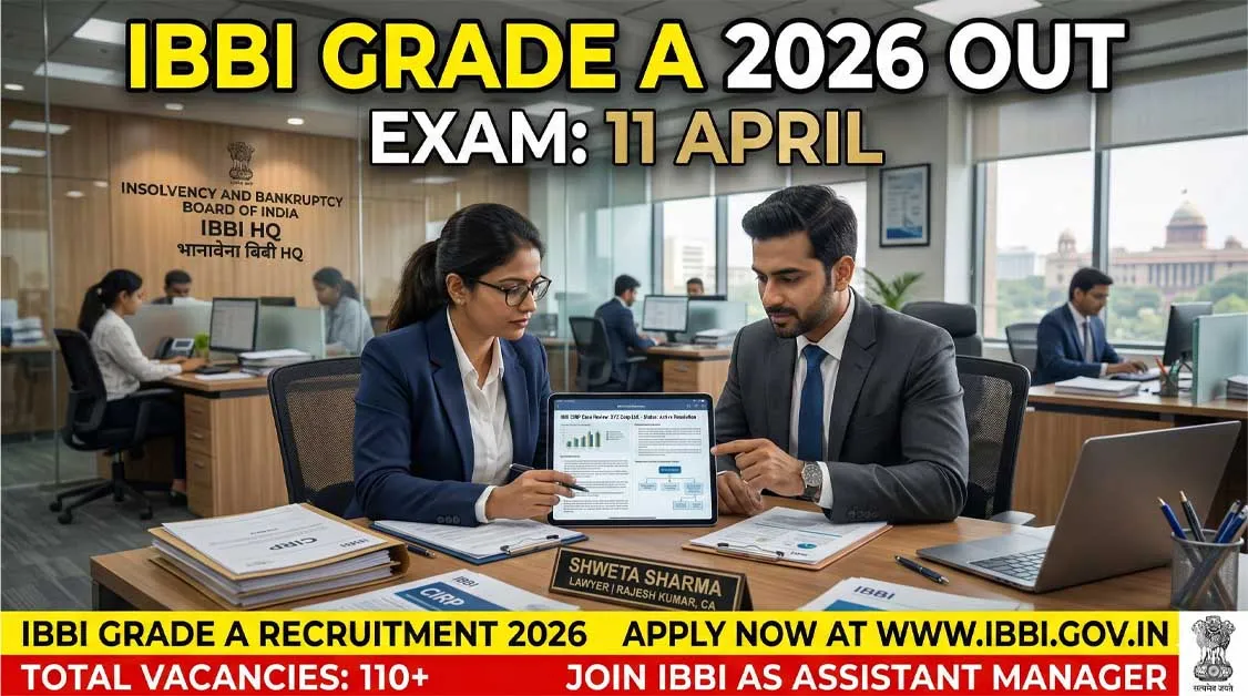 IBBI Grade A 2026 Notification PDF Apply Online
