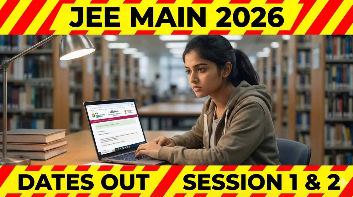 JEE Main 2026 Exam Dates Notification PDF Apply Online