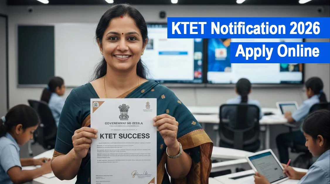 KTET Notification 2026 PDF Apply Online