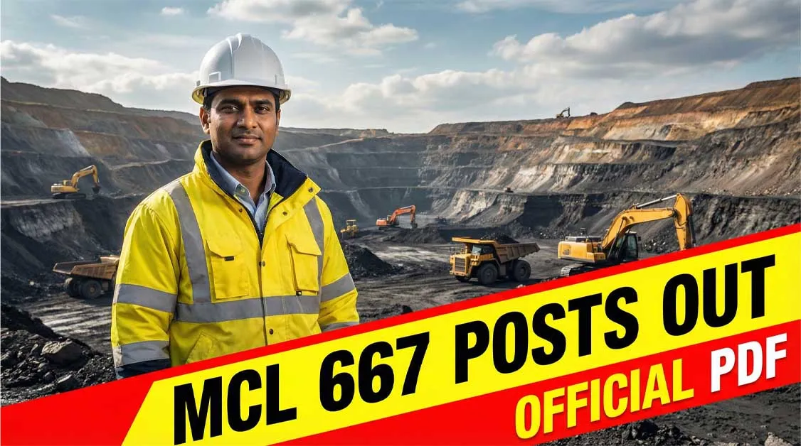MCL Recruitment 2026 Notification PDF Apply Online