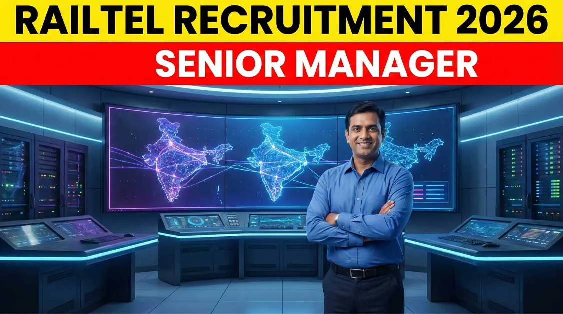 RailTel Senior Manager Recruitment 2026 Notification PDF Apply Online