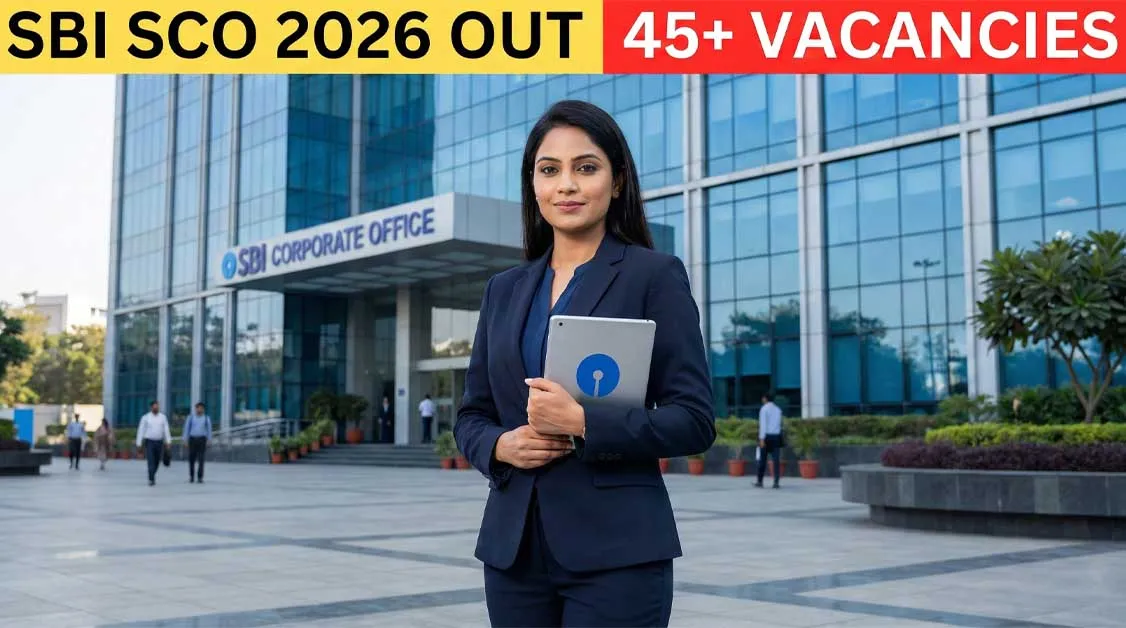 SBI SCO Recruitment 2026 Notification