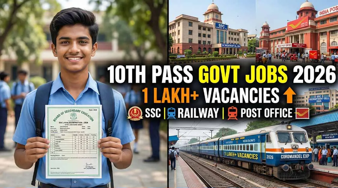 0th Pass Govt Jobs 2026 Notification PDF