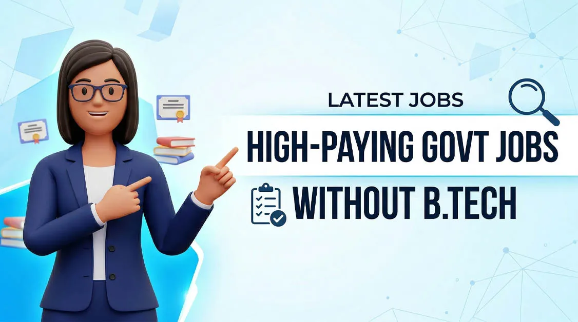 high paying govt jobs without b.tech