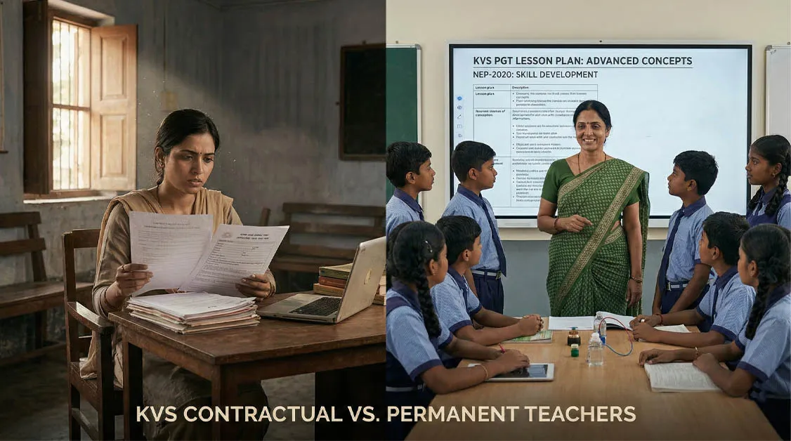 kvs-contractual-vs-permanent-salary-career-comparison