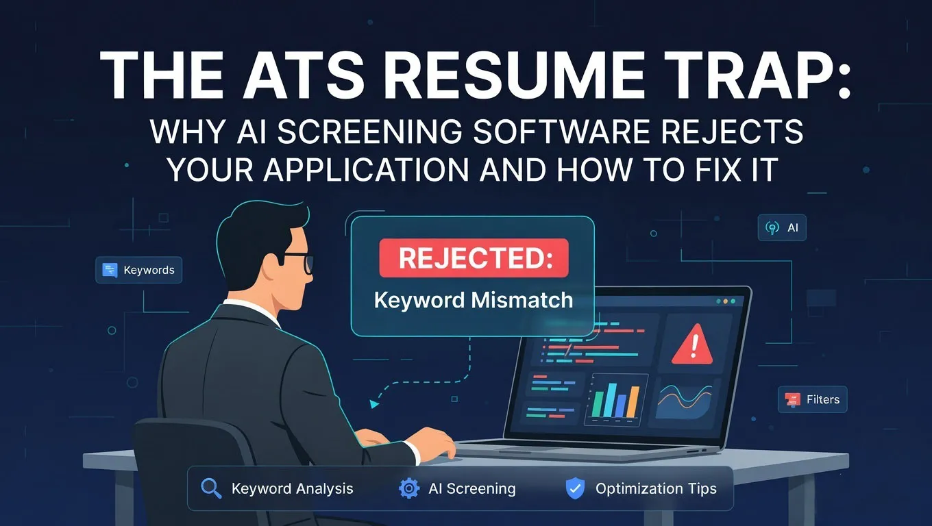 Why AI Screening Software Rejects Your Application and How to Bypass It
